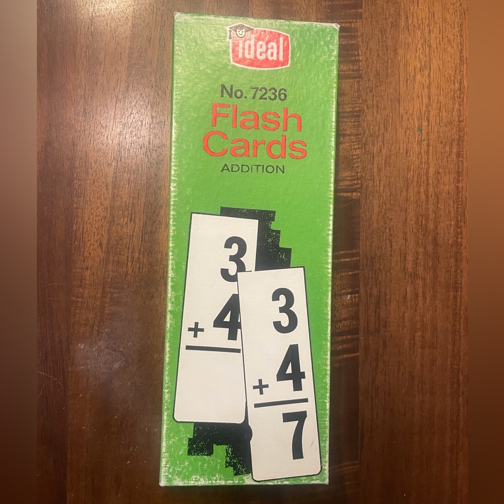 Vintage Ideal Flash Cards - Addition